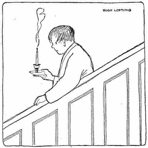 "One of them crept downstairs"