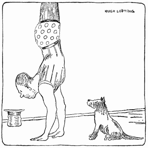 "I came upon an acrobat performing"