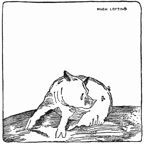 "Gub-Gub was continually getting stung by the wasps"