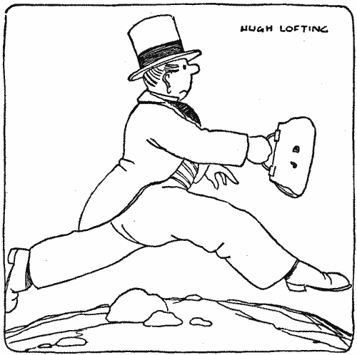 "It was natural to spring a step that measured six or seven feet"