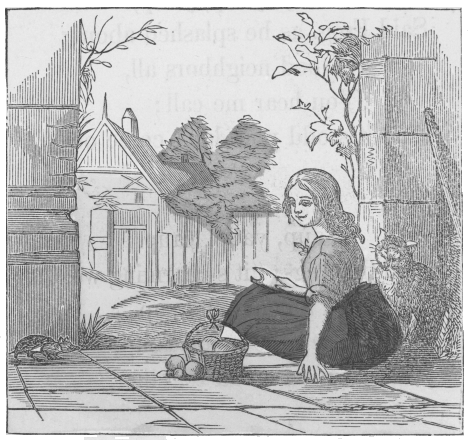 Mary waiting by the gate