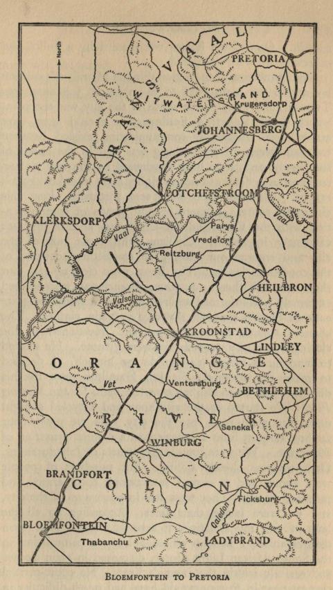 BLOEMFONTEIN TO PRETORIA