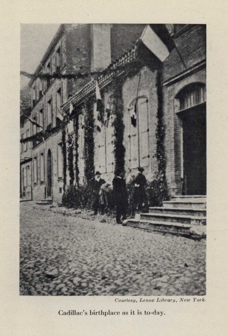 Cadillac's birthplace as it is to-day.