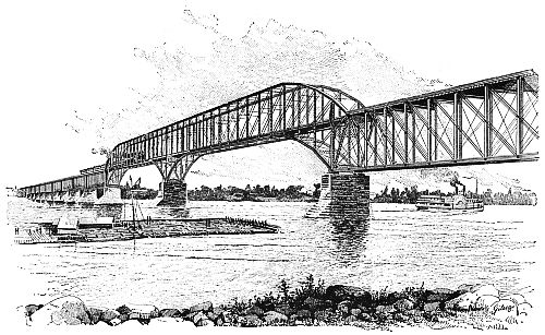 CANADA PACIFIC RAILWAY BRIDGE.