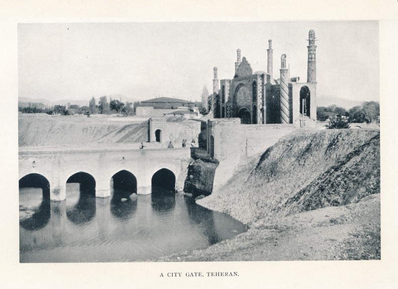 A CITY GATE, TEHERAN.