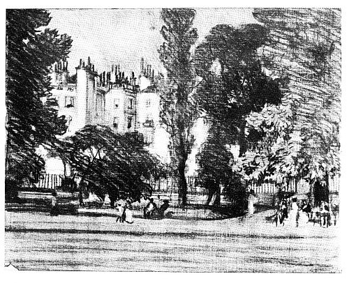 PARK LANE FROM THE PARK