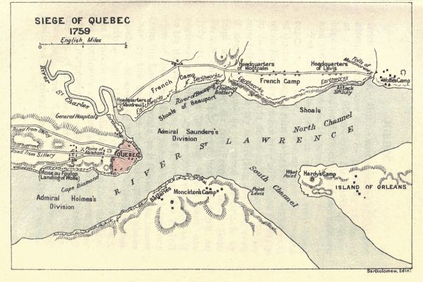 SIEGE OF QUEBEC&mdash;1758